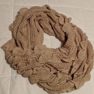 Tan Infinity Scarf